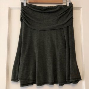 Anthropologie small green skirt